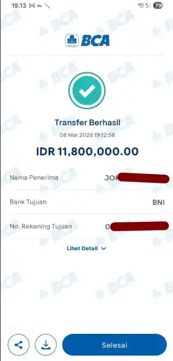 Bukti Transfer