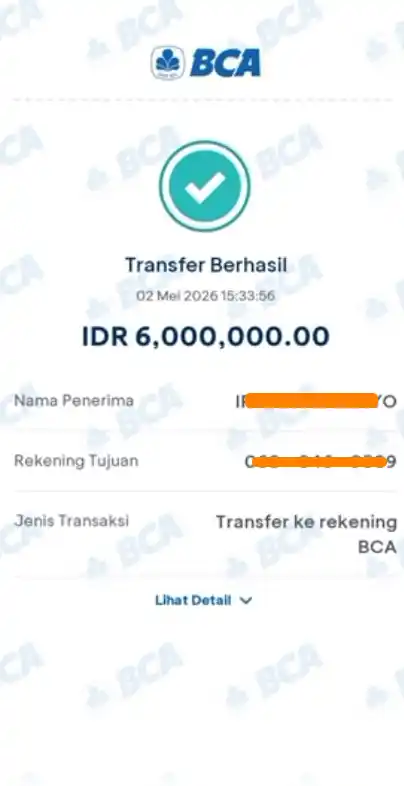 Bukti Transfer