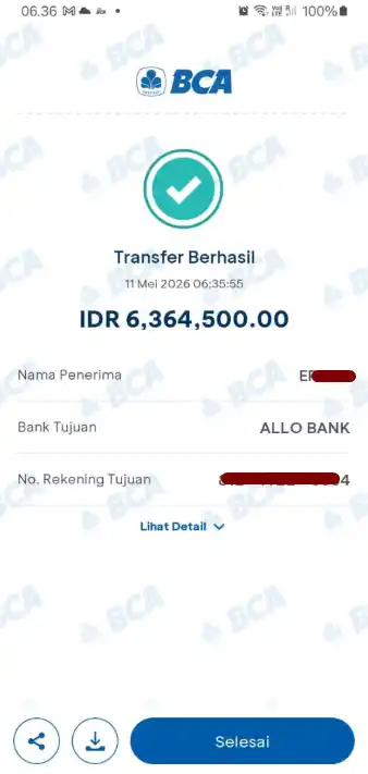 Bukti Transfer